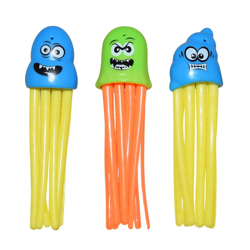Diving Pool Toys for Kids Summer Swim Fun Pool Games Water Sinking Toys Breath Closure Training Throwing Water Underwater Toy